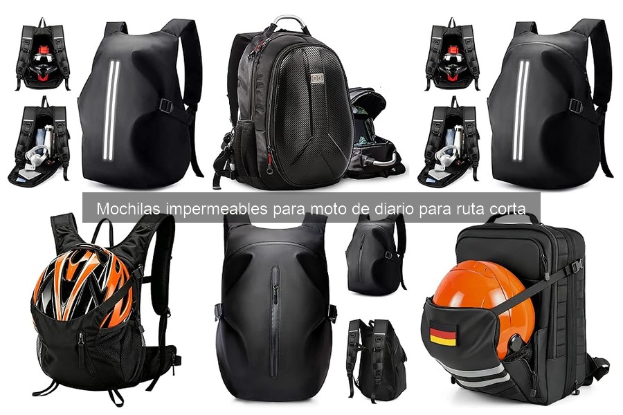 Mejores mochilas impermeables para moto en 2023