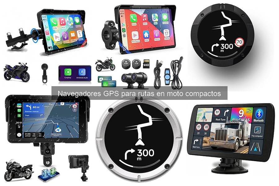 Mejores Navegadores GPS Compactos para Moto en 2026
