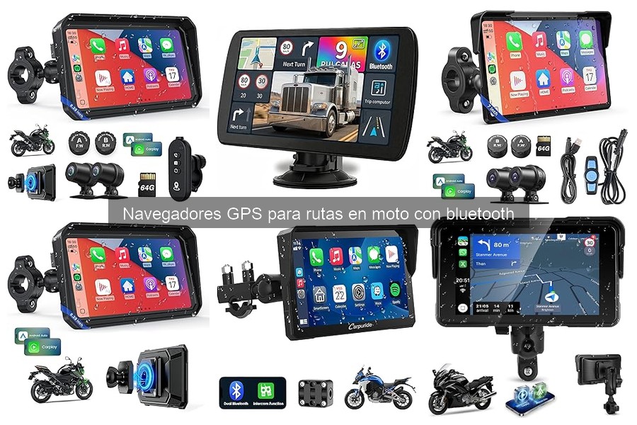 Mejores navegadores GPS para moto con bluetooth en 2023