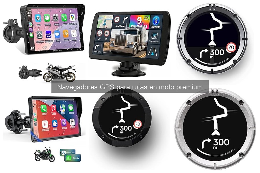Mejores navegadores GPS para rutas en moto premium 2026