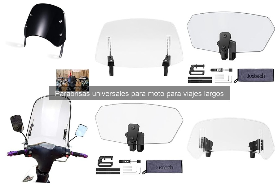 Mejores parabrisas universales para viajes largos en 2026