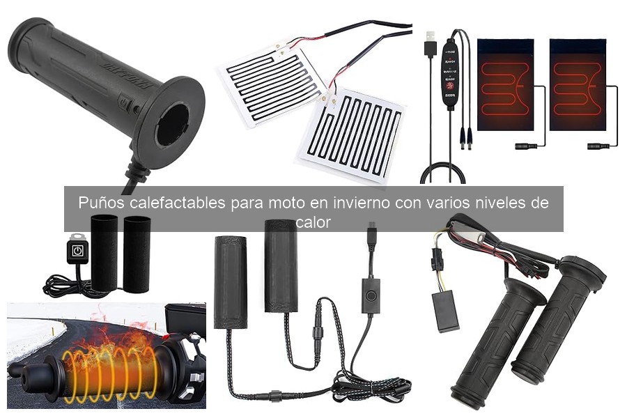 Mejores puños calefactables para motos en invierno 2026