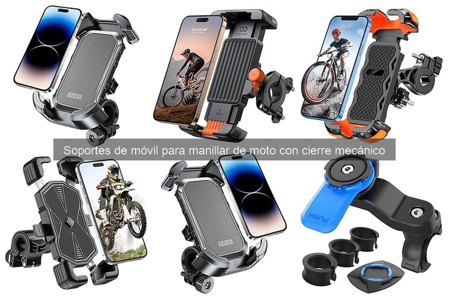 Mejores Soportes de Móvil para Manillar de Moto 2023
