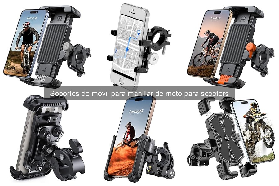Mejores soportes de móvil para manillar de scooter en 2026