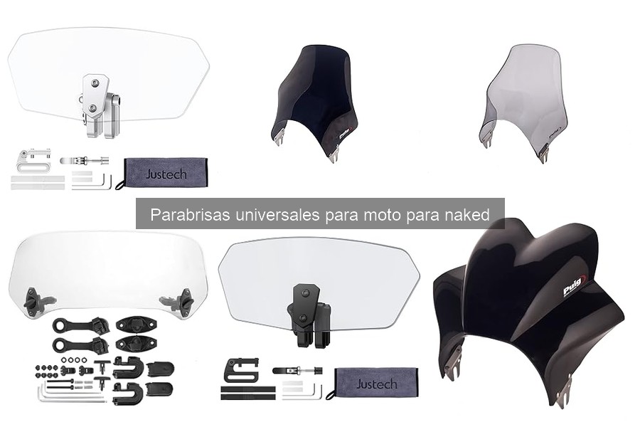 Parabrisas Universales para Moto Naked: Definición y Beneficios