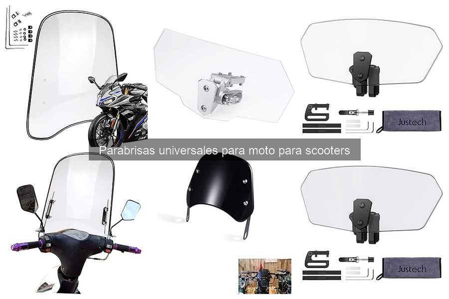Parabrisas Universales para Motos y Scooters: ¿Qué Son?