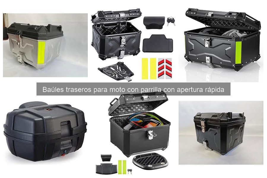 Problemas comunes al instalar baúles traseros para moto