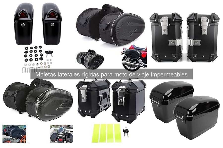 Problemas comunes al usar maletas laterales rígidas para moto