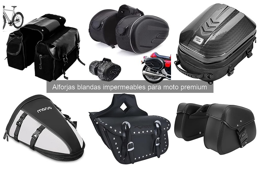 Problemas comunes con alforjas blandas impermeables para moto