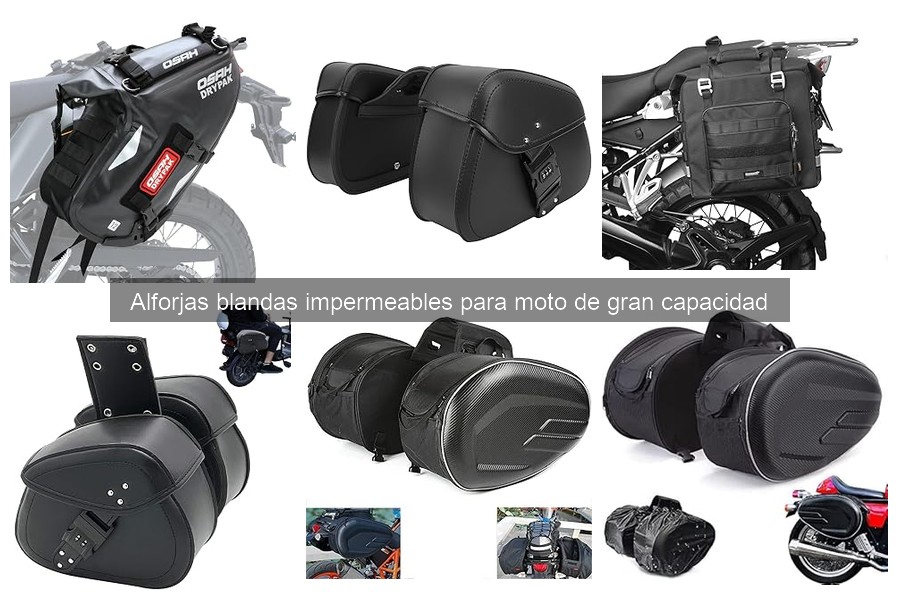 Problemas comunes con alforjas blandas para moto y soluciones