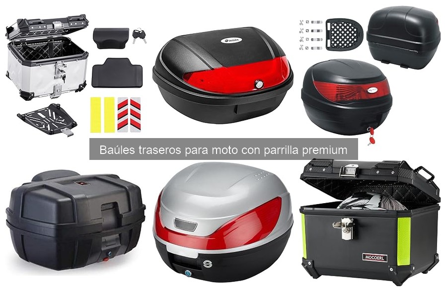 Problemas comunes con baúles traseros de moto y soluciones
