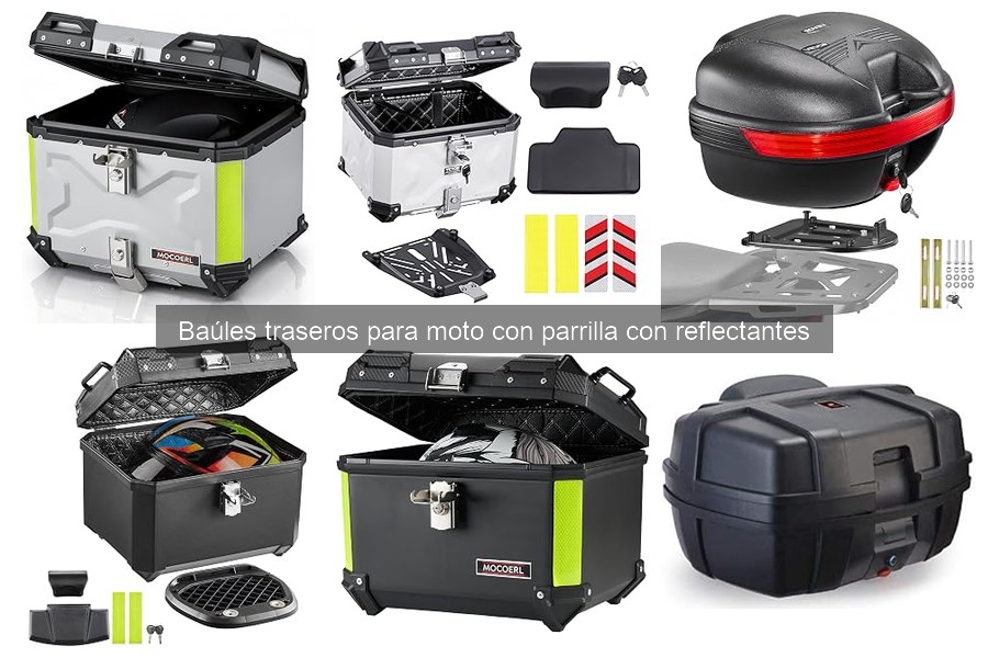 Problemas comunes con baúles traseros para moto: soluciones