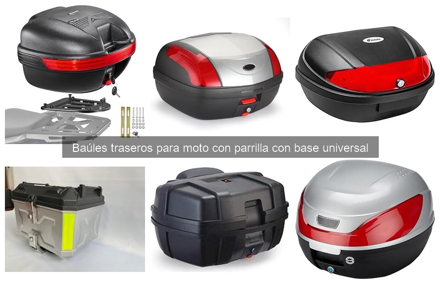 Problemas comunes con baúles traseros para moto y soluciones