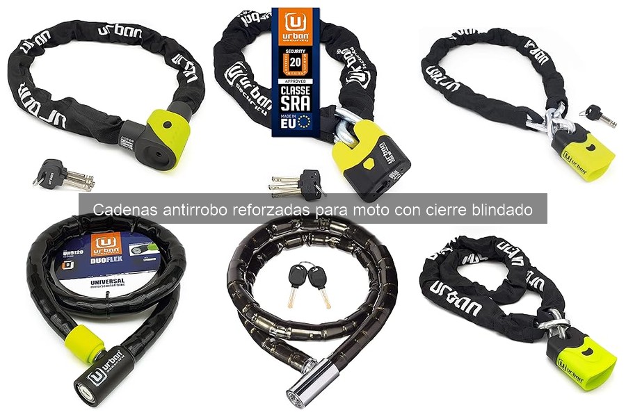 Problemas Comunes con Cadenas Antirrobo Reforzadas para Moto