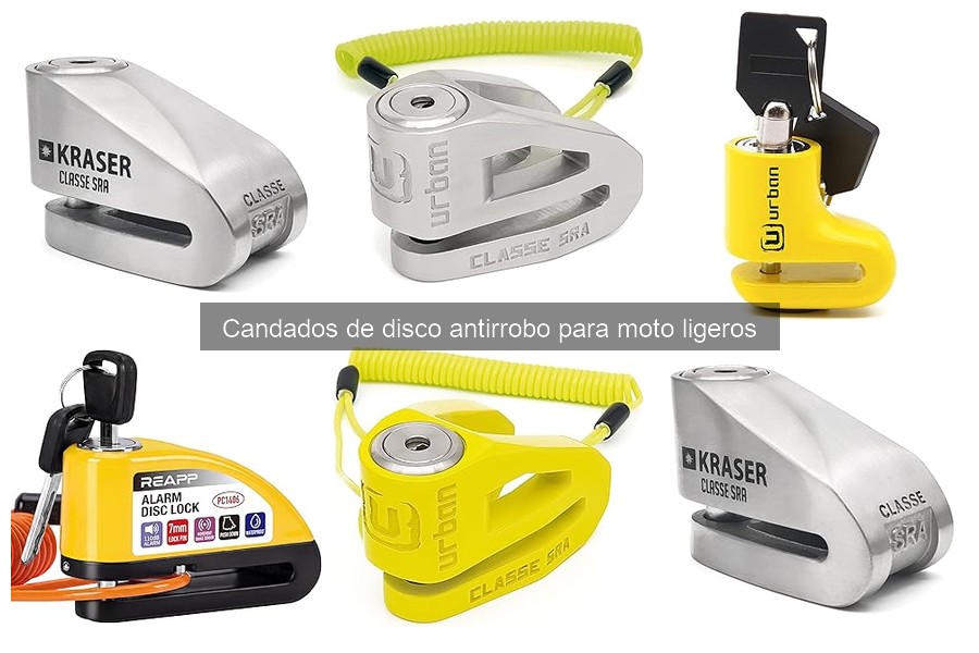 Problemas comunes con candados de disco antirrobo para moto