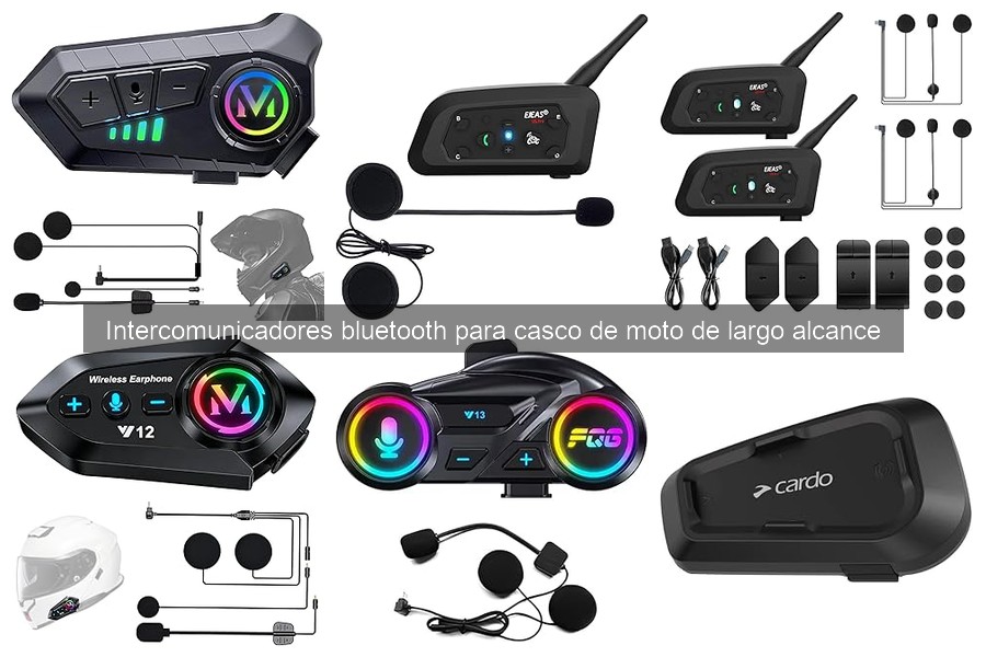 Problemas comunes con intercomunicadores bluetooth para motos