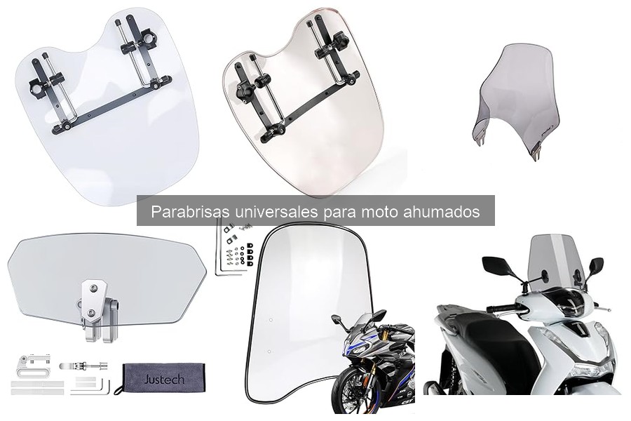 Problemas comunes con parabrisas ahumados para moto