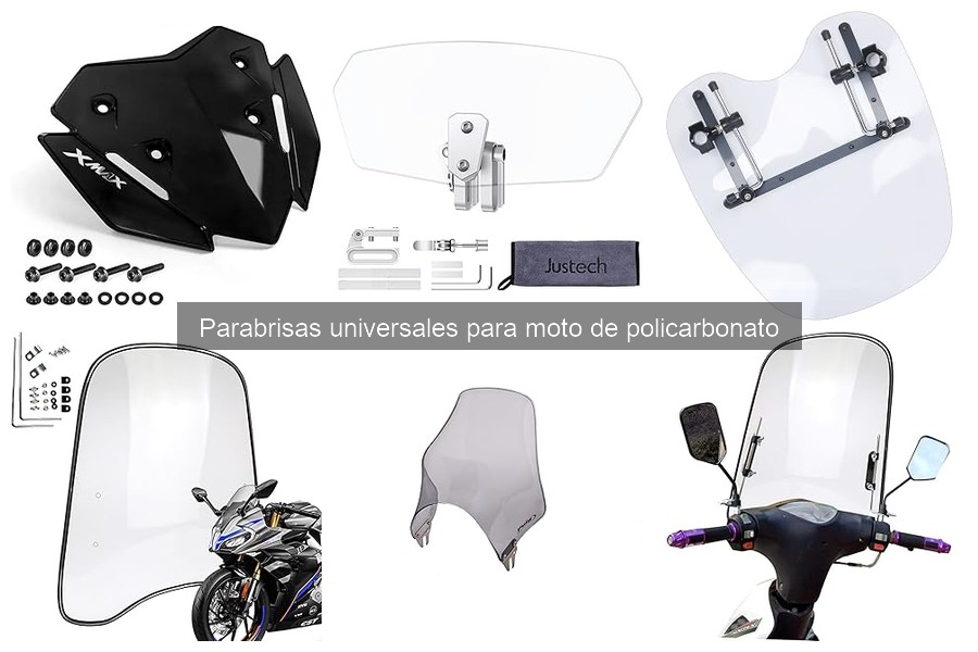 Problemas comunes con parabrisas de policarbonato para moto