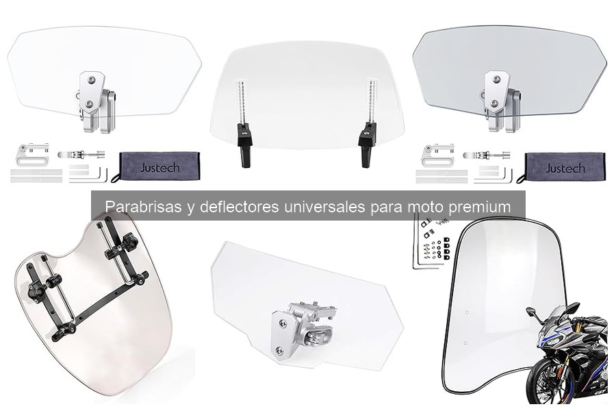 Problemas comunes con parabrisas en motos y soluciones