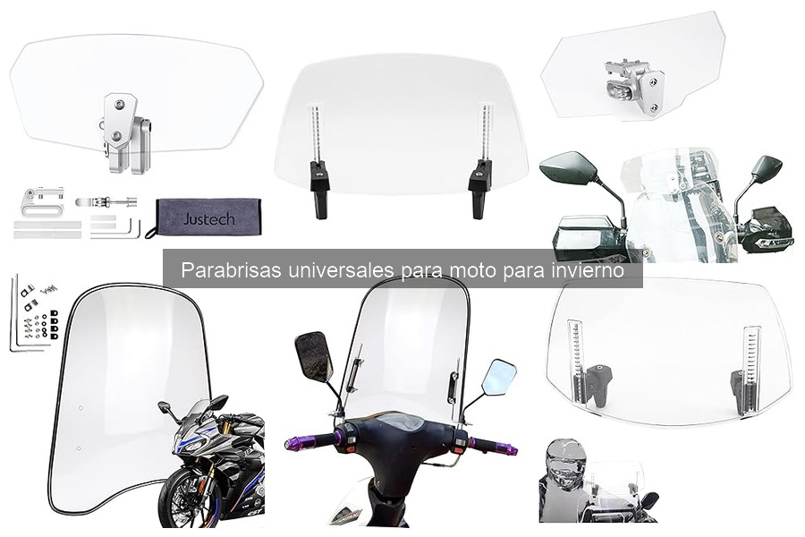Problemas comunes con parabrisas universales en invierno