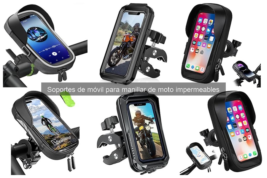 Problemas comunes con soportes de móvil impermeables para motos
