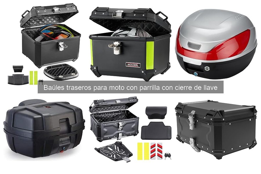 Problemas comunes de baúles traseros para moto y soluciones