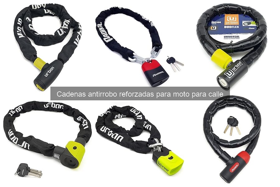 Problemas comunes de cadenas antirrobo reforzadas para moto