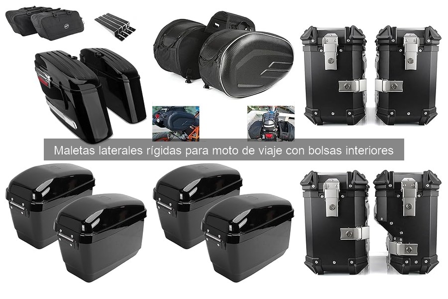 Problemas comunes de maletas laterales rígidas para moto