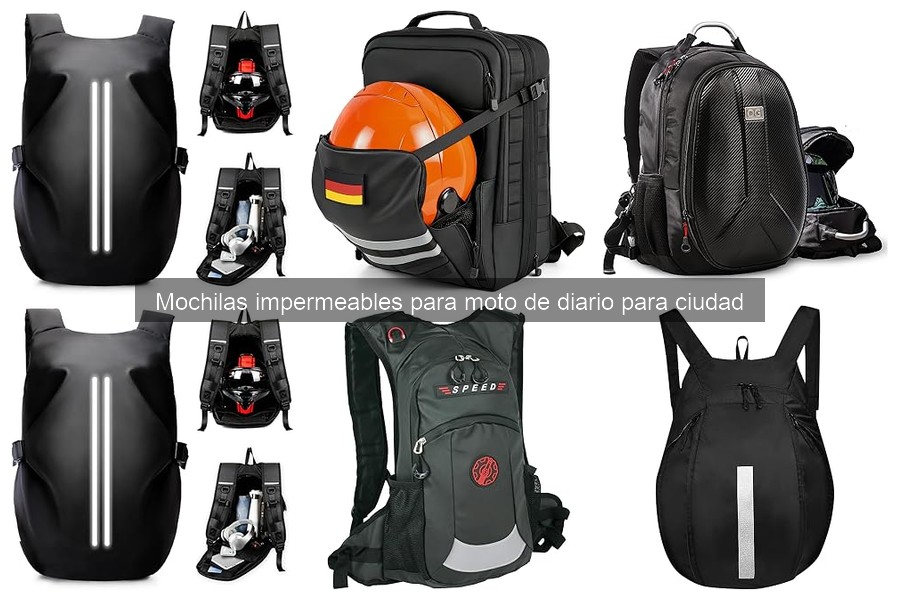 Problemas comunes de mochilas impermeables para moto y soluciones