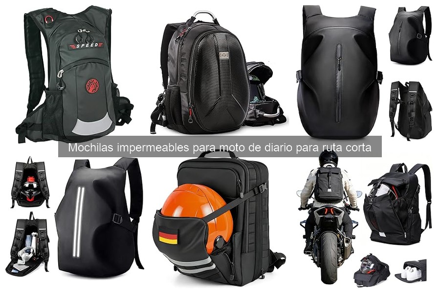 Problemas comunes de mochilas impermeables para moto