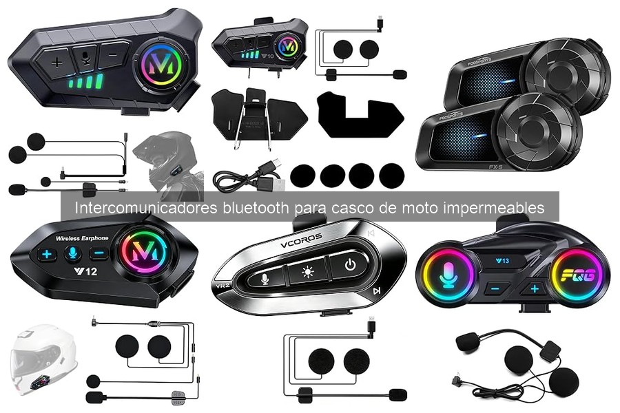 Problemas comunes en intercomunicadores bluetooth para casco