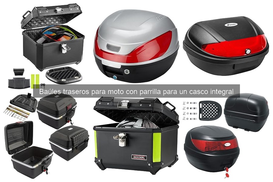 Problemas comunes usando baúles traseros para moto