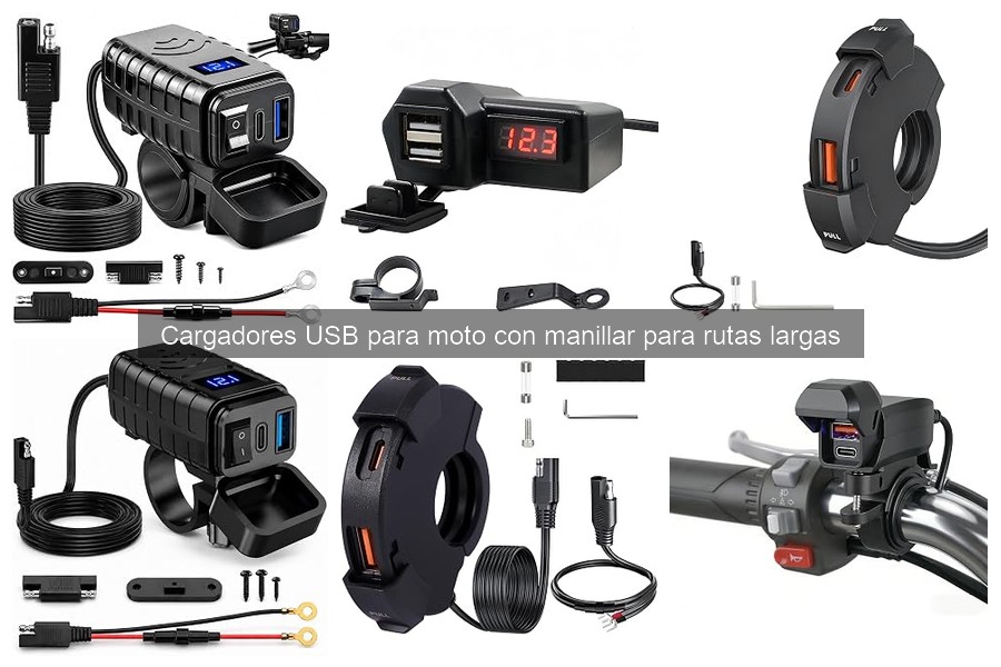 Problemas comunes y soluciones de cargadores USB para moto
