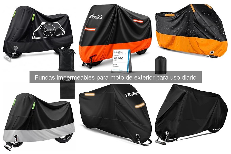 Problemas comunes y soluciones de fundas impermeables para moto