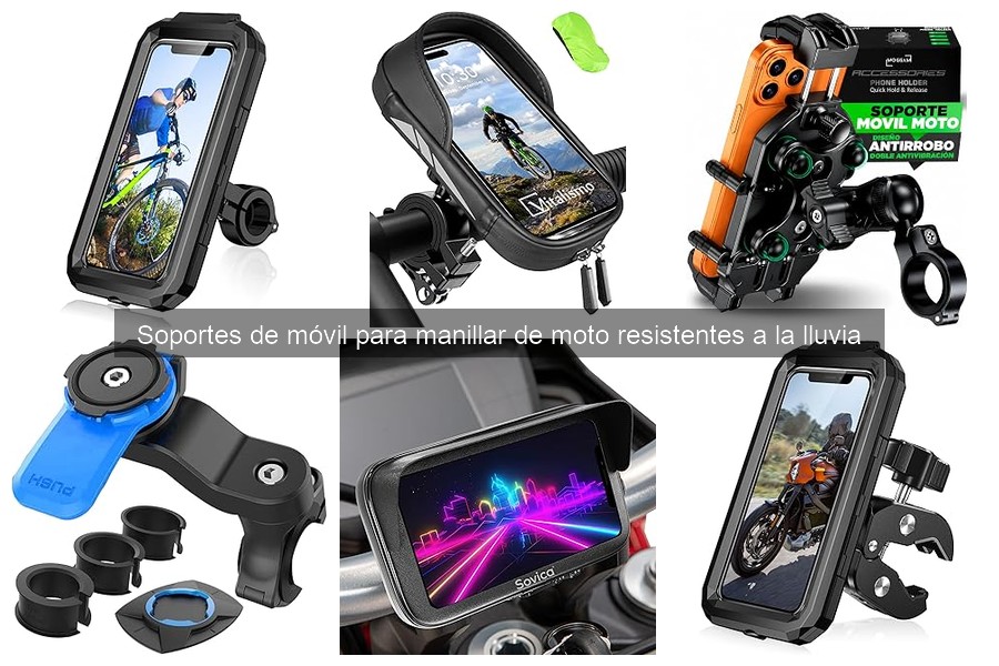 Problemas y soluciones comunes con soportes de móvil para moto