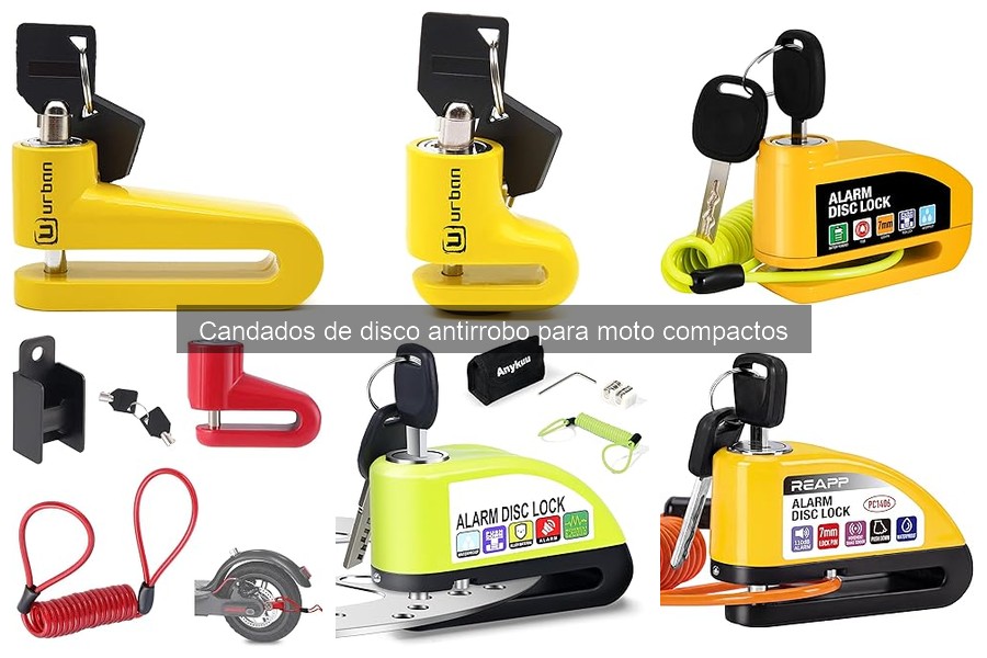 Qué es un candado de disco antirrobo para moto y cómo funciona