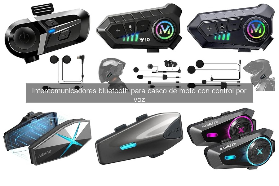 ¿Qué es un intercomunicador bluetooth para casco de moto?