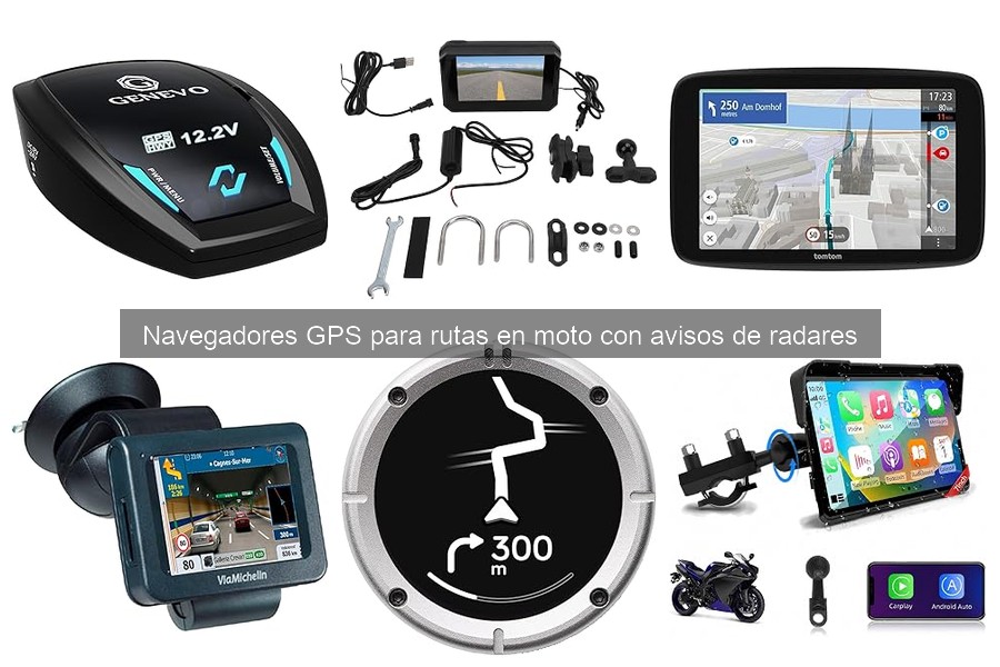 ¿Qué es un navegador GPS para motos? Características y ventajas