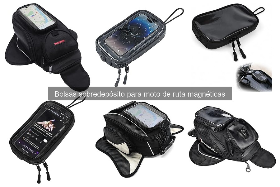 ¿Qué son las bolsas sobredepósito magnéticas para motos?