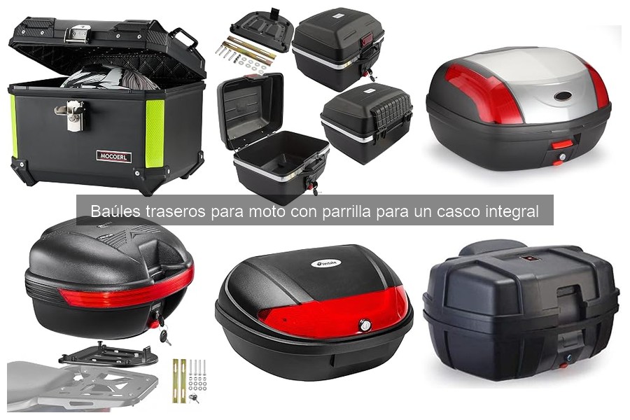 ¿Qué son los baúles traseros para moto y sus beneficios?