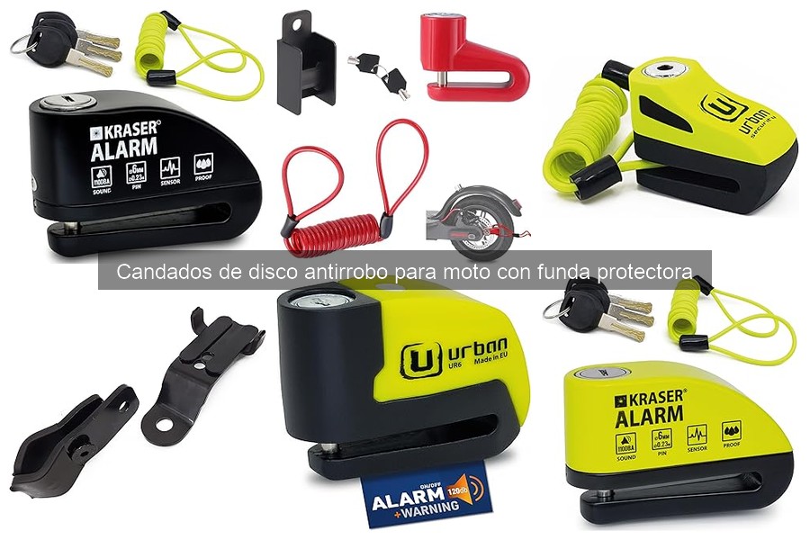 ¿Qué son los candados de disco antirrobo para moto y cómo funcionan?