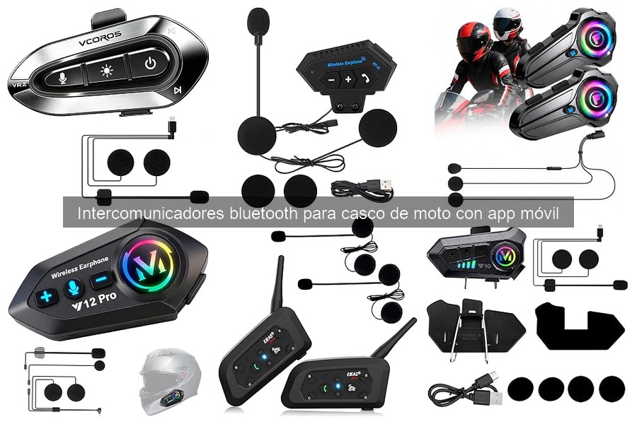 ¿Qué son los intercomunicadores bluetooth para casco de moto?