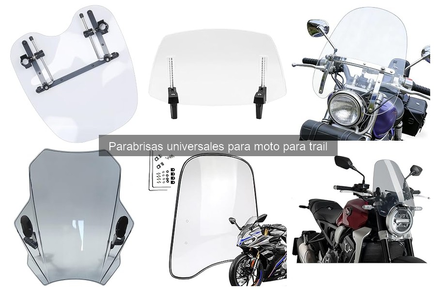 ¿Qué son los parabrisas universales para moto? Guía 2026