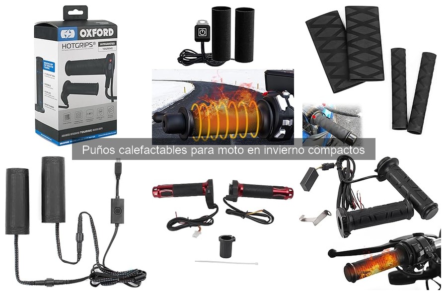 ¿Qué son los puños calefactables para moto y cómo funcionan?