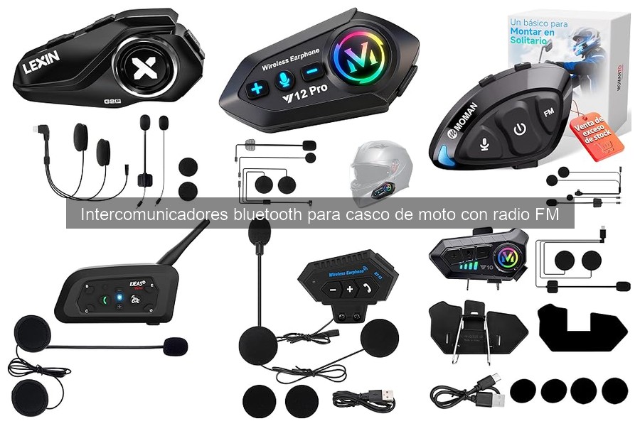 Soluciona los problemas comunes de intercomunicadores Bluetooth para casco