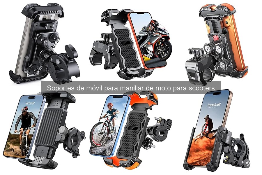 Tipos de Soportes de Móvil para Manillar de Moto en 2026