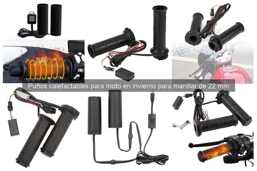 Todo sobre los puños calefactables para moto en invierno