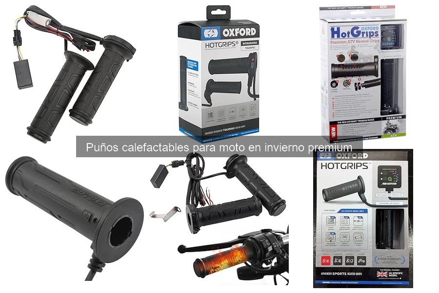 Todo sobre puños calefactables para moto en invierno