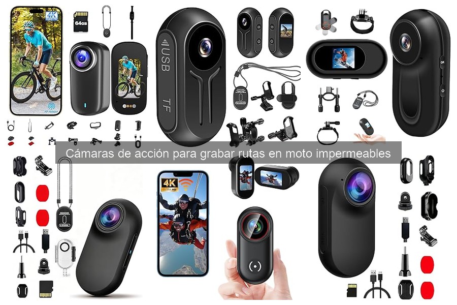Ventajas de Cámaras de Acción Impermeables en Viajes en Moto