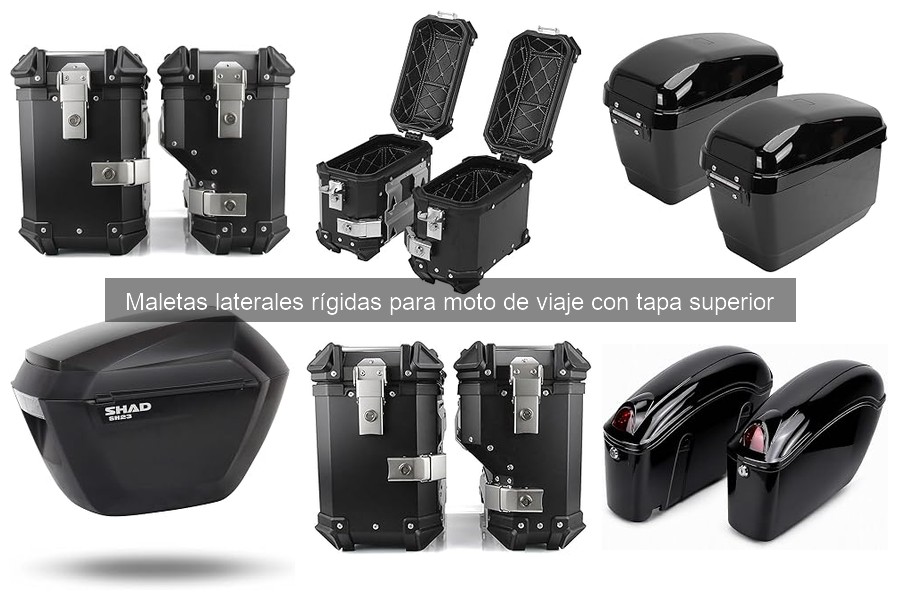 Ventajas de Maletas Laterales Rígidas para Moto de Viaje